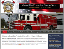 Tablet Screenshot of grandfire.org